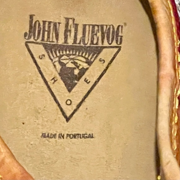 JOHN FLUEVOG vintage leather mules.  Size 9 - Picture 2 of 7